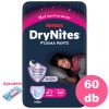 Huggies DryNites 4-7 éves lány, 6x10 db - 2 HAVI pelenkacsomag + AJÁNDÉK Pure törlőkendő