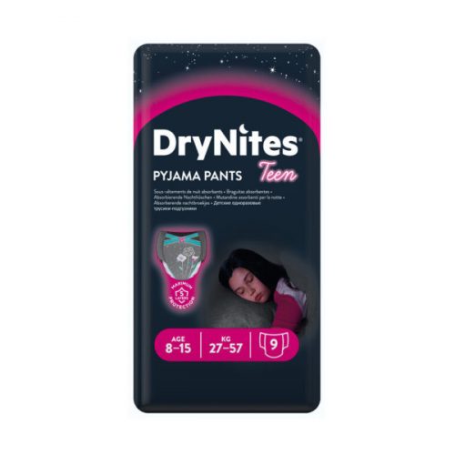 Huggies DryNites 8-13 éves lány, 9db