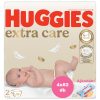 Huggies Extra Care 2-es pelenka 3-6 kg, 328 (4x82) db - 2 HAVI pelenkacsomag + AJÁNDÉK Pure törlőkendő