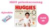 Huggies Extra Care 4-es pelenka 8-16 kg, 240 (4x60) db - 2 HAVI pelenkacsomag + AJÁNDÉK Pure törlőkendő