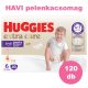 Huggies Extra Care Pants 6-os bugyipelenka 15-25kg, 4x30db - HAVI PELENKACSOMAG