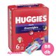 Huggies Overnight Pants 6-os éjszakai bugyipelenka 15-25 kg, 4x22 db + AJÁNDÉK Pure törlőkendő