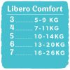 Libero Comfort 4-es pelenka 7-11 kg, 50 db