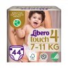 Libero Touch 4-es pelenka 7-11 kg, 44 db