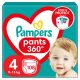 Pampers Pants 4-es bugyipelenka, 9-15 kg, 108 db