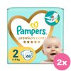 Pampers Premium Care 2-es pelenka, 4-8 kg, 136db