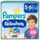 Pampers Splashers úszópelenka, méret 5-6, 2x10 db