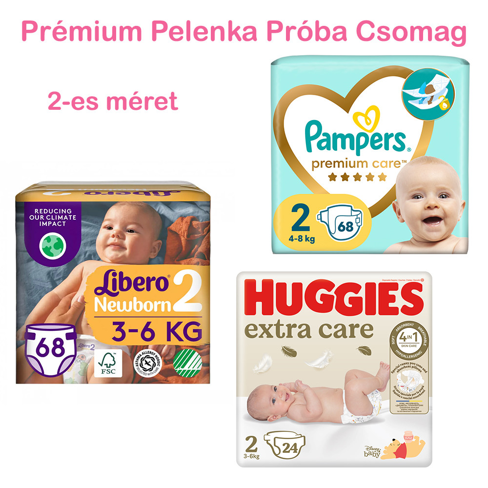 jsz l tt Pr mium Pelenka Pr ba Csomag 2 es m ret